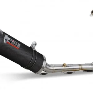 Expresní Doručení Výfuk kompletní 2x1 MIVV OVAL Y.044.L3C Karbon / Karbonové víčko pro YAMAHA MT-07 / FZ-07 (2014-2024)