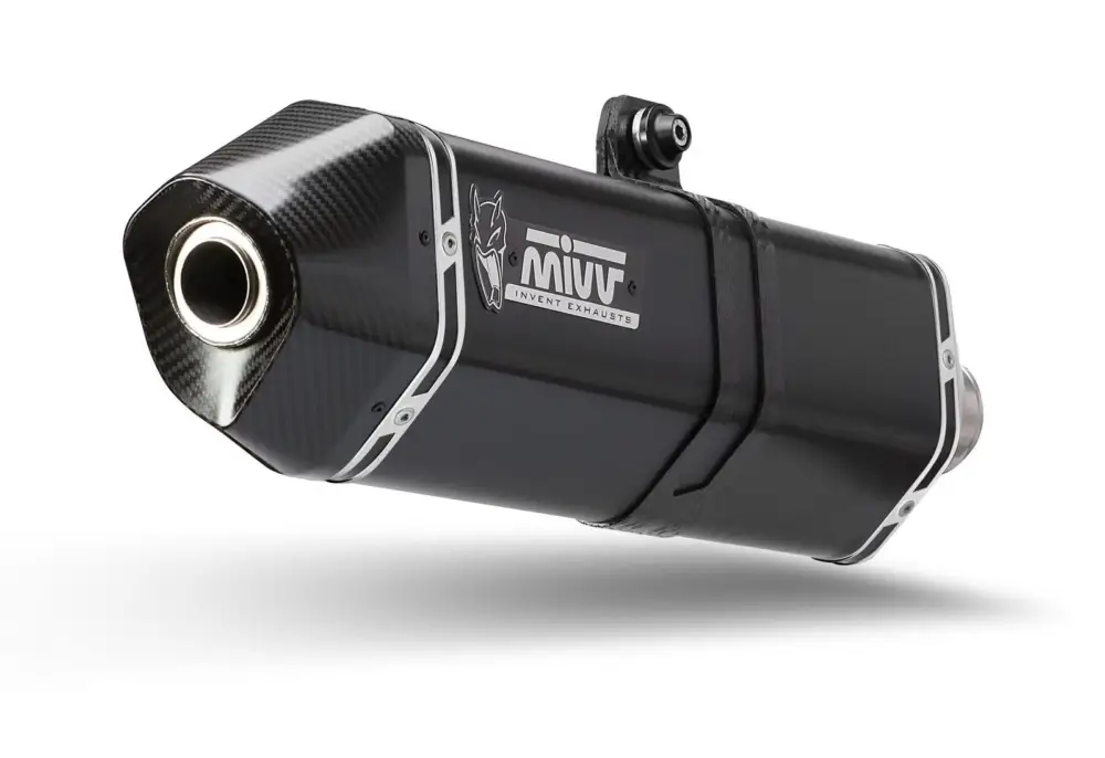 Časově Omezené Koncovka výfuku MIVV SPEED EDGE H.045.LRB Černá ocel