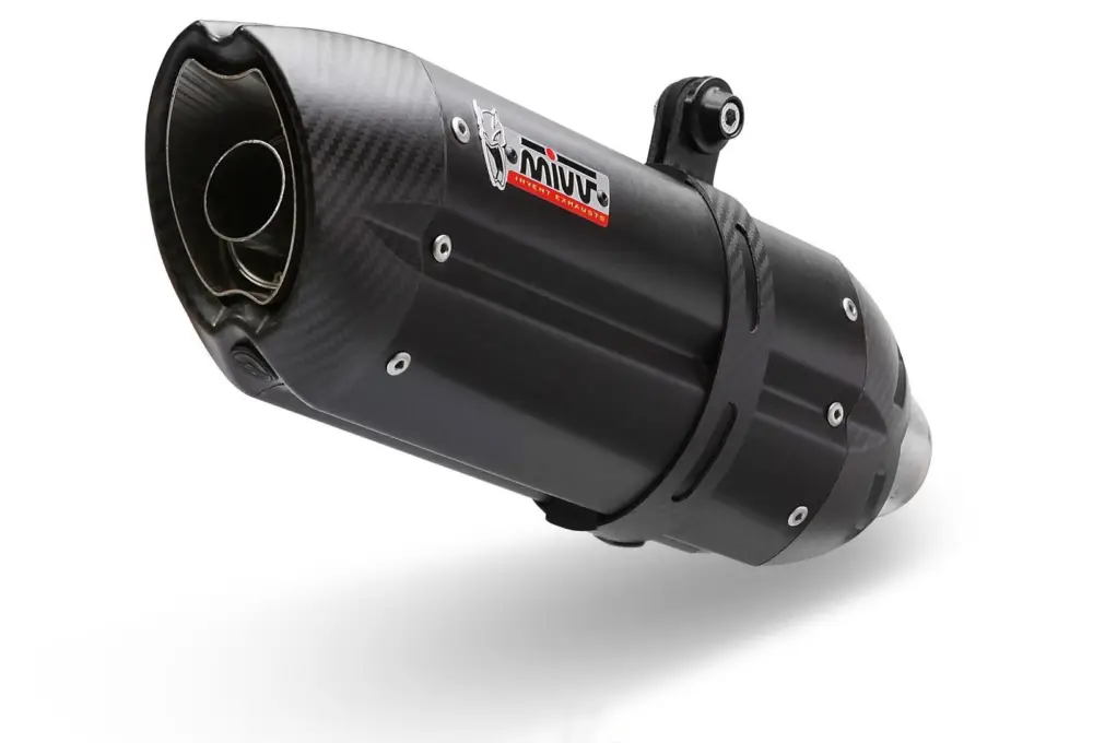 Koncovka výfuku MIVV SUONO K.035.L9 Černá ocel Bezpečná Platba