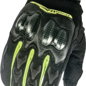 FLY RACING pánské moto rukavice Patrol XC Gloves Black fluo yellow Novinka