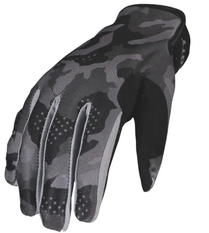 SCOTT motokrosové rukavice glove 350 Camo černo šedé vel M Top Prodej