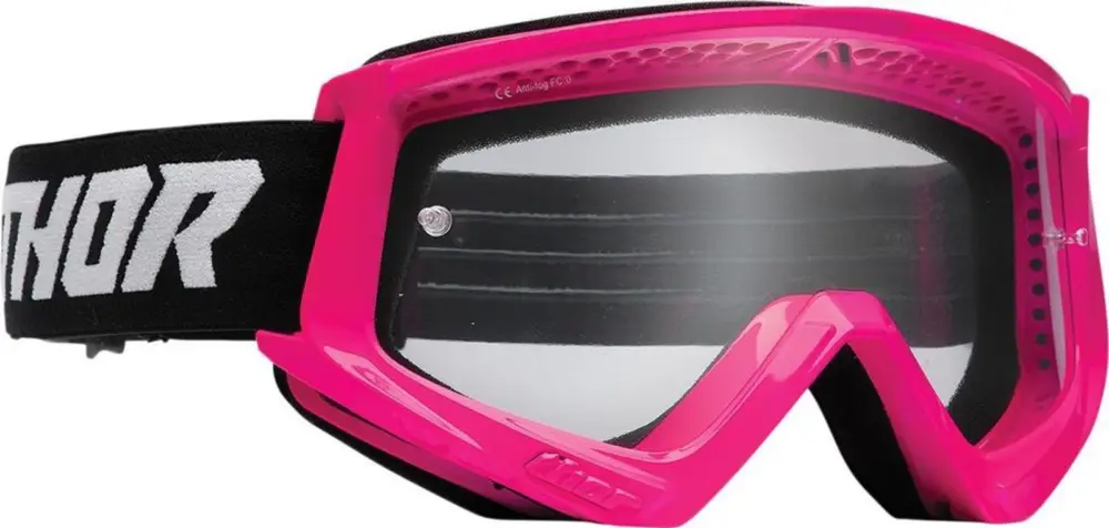THOR Motokrosové brýle THOR COMBAT fluo růžová/černá Nakupujte Hned