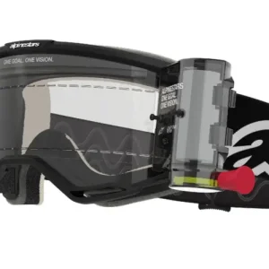 Alpinestars brýle VISION 5 CORP ROLL-OFF WIDE VISION, ALPINESTARS (černá, čiré plexi a roll-off systém) Nová Kolekce
