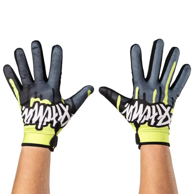 PITCHA moto rukavice DRIPP fluo black Tovární Cena