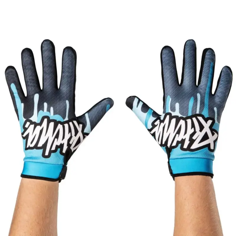 Poslední Šance PITCHA moto rukavice DRIPP blue black