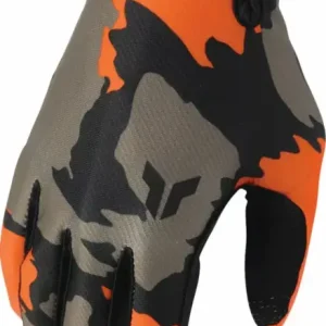 Dokud Zásoby Vydrží THOR Pánské motokrosové rukavice LAUNCHMODE HUNTER ORANGE/BLACK