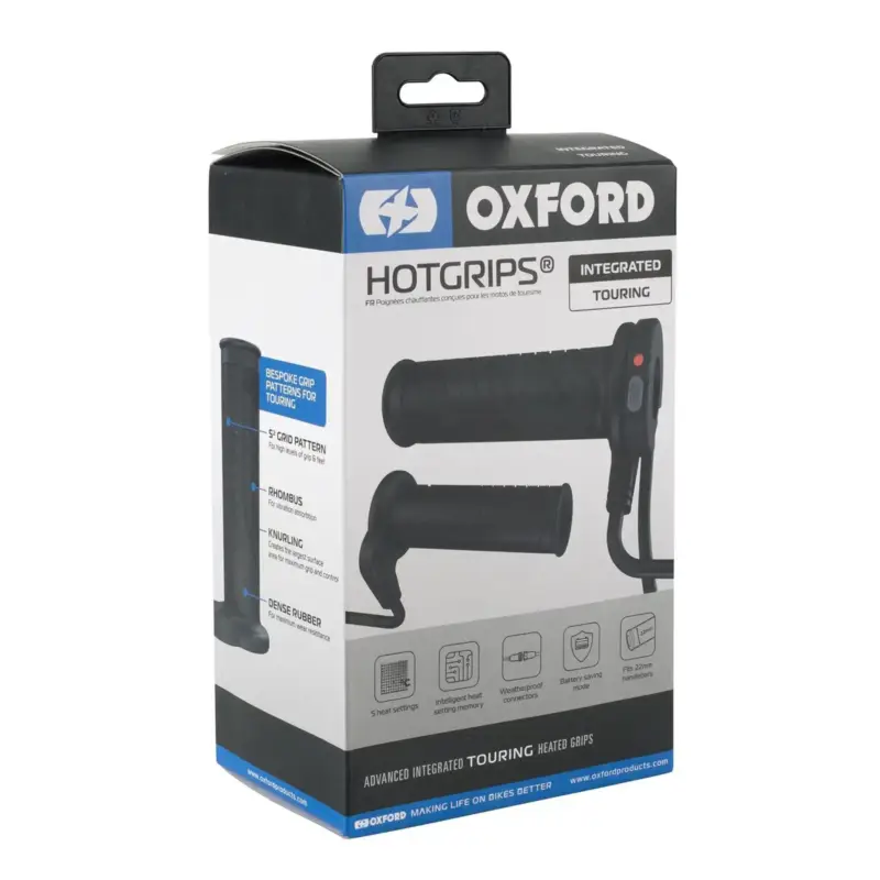 vyhřívané gripy HotGrips Advanced Integrated Touring, OXFORD Pouze Dnes
