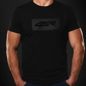 Koupit Online 4SR Pánské tričko Logo Carbon Black