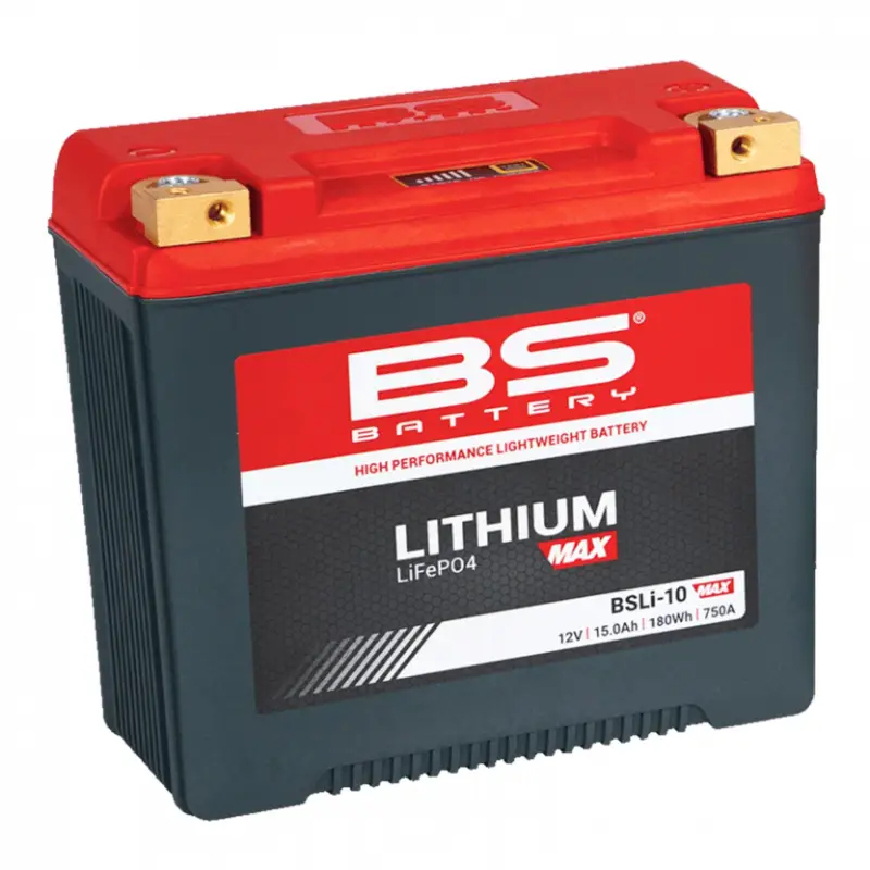 Přímo Od Výrobce Lithiová motocyklová baterie BS-BATTERY BSLI-10 MAX