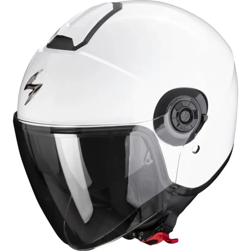 SCORPOIN otevřená moto přilba EXO-CITY II solid bílá Autentický