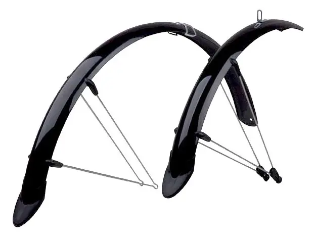 Sada blatníků PRO-T MTB 29" plast se zástěrkou černá uchycení Grip-Type Pouze Dnes