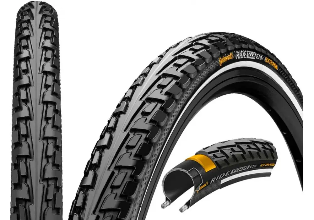 plášť Continental Ride Tour 28"x1.60/42-622 Extra Puncture Belt Reflex Rychlé Dodání