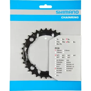 Akční Nabídka převodník 32z Shimano DEORE FC-M590 3x9 4 díry