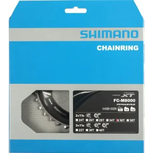 Tovární Cena převodník 36z Shimano XT FC-M8000 2x11 4 díry