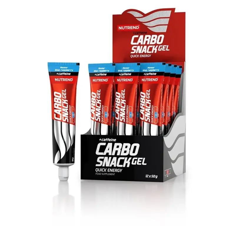 Akční Cena gel Nutrend Carbosnack MALINA MODRÁ caffeine tuba