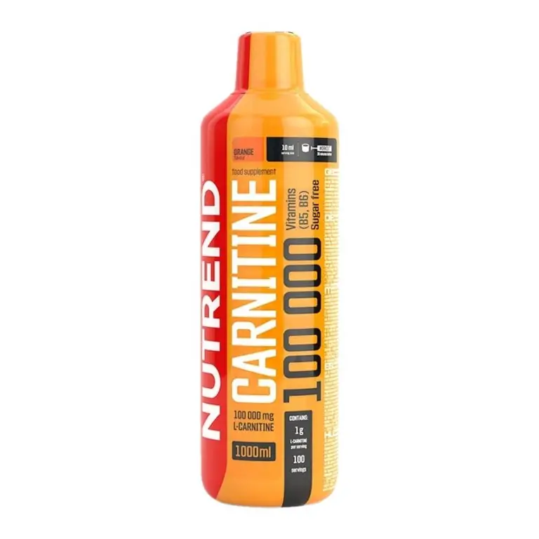 Omezená Nabídka nápoj Nutrend Carnitine 100000 1L pomeranč