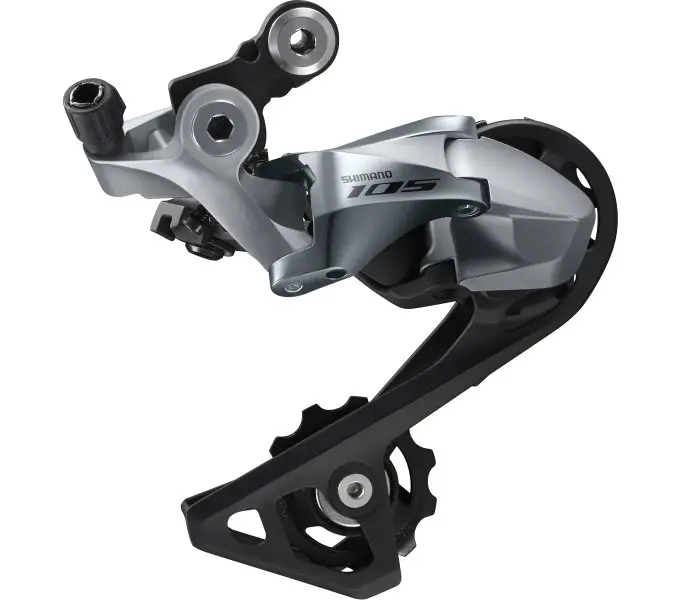 měnič SIL. 11k Shimano 105 RD-R7000 stříbrný krátké vodítko original balení Finální Výprodej