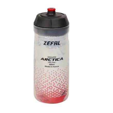 Cenová Bomba lahev ZEFAL Arctica 55 stříbrná/červená
