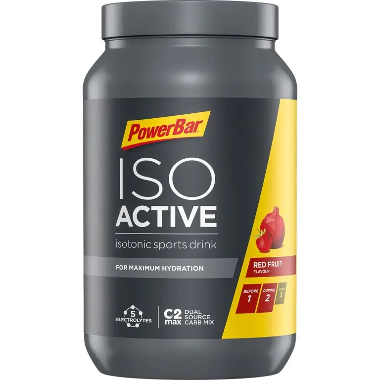 Nápoj PowerBar ISOACTIVE červené ovoce 600g Novinka