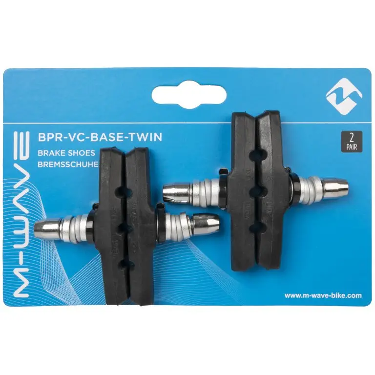 špalíky M-WAVE šroub 70mm černé 2 páry Akce