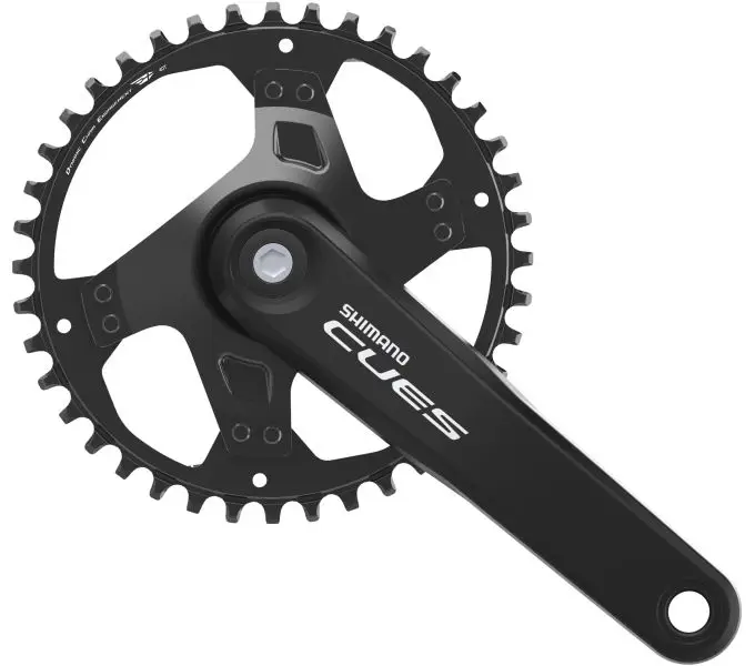Pouze Dnes kliky Shimano CUES FC-U4000 1x9/10/11 40z 175mm černé original balení