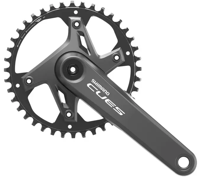 Pouze Dnes kliky Shimano CUES FC-U6000 1x9/10/11 40z 175mm černé original balení
