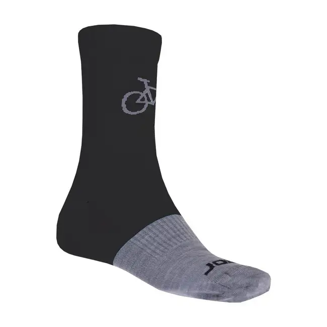 ponožky SENSOR TOUR MERINO černo/šedé Must-Have