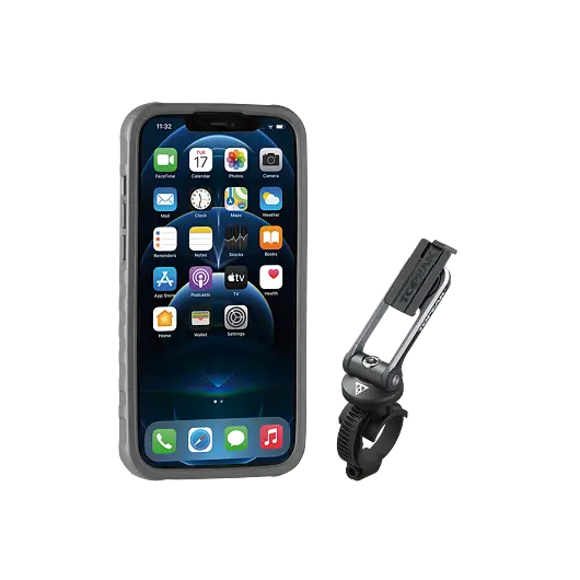 obal na mobil TOPEAK RIDECASE pro iPhone 12 Pro Max černá/šedá Autentický