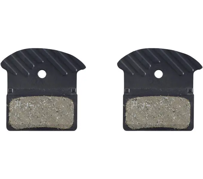 Finální Výprodej brzdové destičky Shimano J05A-RF polymer s chladičem servisní balení