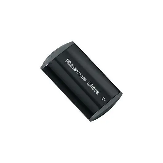 Expresní Doručení box na záplaty TOPEAK RESCUE BOX + samolepicí záplaty černý
