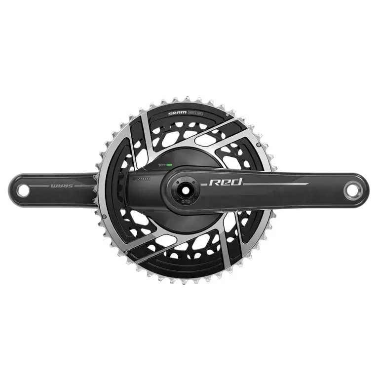 kliky SRAM RED AXS E1 2x12 48x35z 175mm černé s power metrem Levný