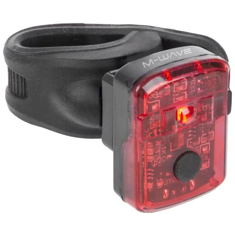 Tovární Cena osvětlení zadní M-WAVE Helios 1.1 USB SL