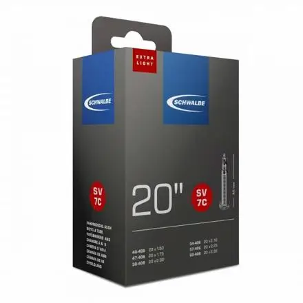 Koupit Online duše SCHWALBE SV7C extra lehké 20"x1.50-2.35 (40/60-406) SV/40mm