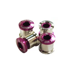 Autentický šrouby do převodníku ShamanRacing 8mm, 4ks fialové