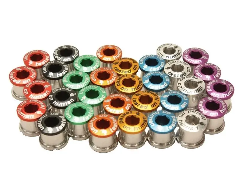 šrouby do převodníku ShamanRacing 5mm, 4ks oranžové Akce