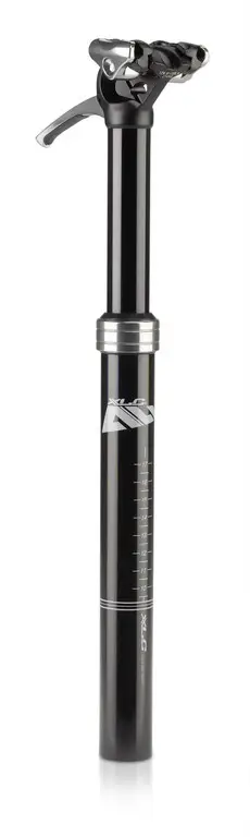 Výprodej sedlovka XLC SP-T05 31,6 x 318mm teleskopická 50-120kg