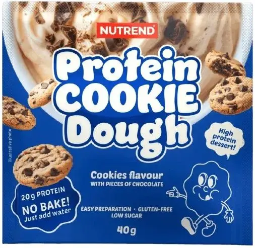 dezert Nutrend PROTEIN COOKIE DOUGH Cookies 40g Sezónní Sleva