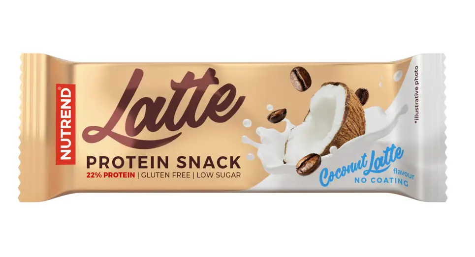 tyčinka Nutrend Latte Protein Snack coconut latte 40g Super Cena