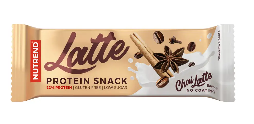 Poslední Šance tyčinka Nutrend Latte Protein Snack chai latte 40g