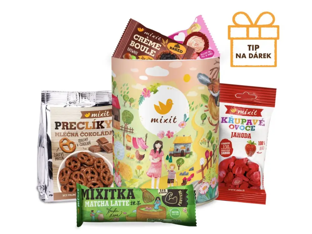 Levný mix dobrot pro maminku Mixit 186g