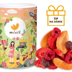 Novinka křupavé ovoce pro maminku Mixit 65g