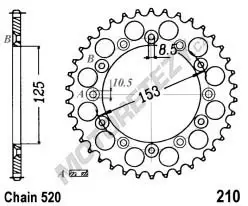 Duralová rozeta BETA 350 RR rok 11-24 Akční Cena