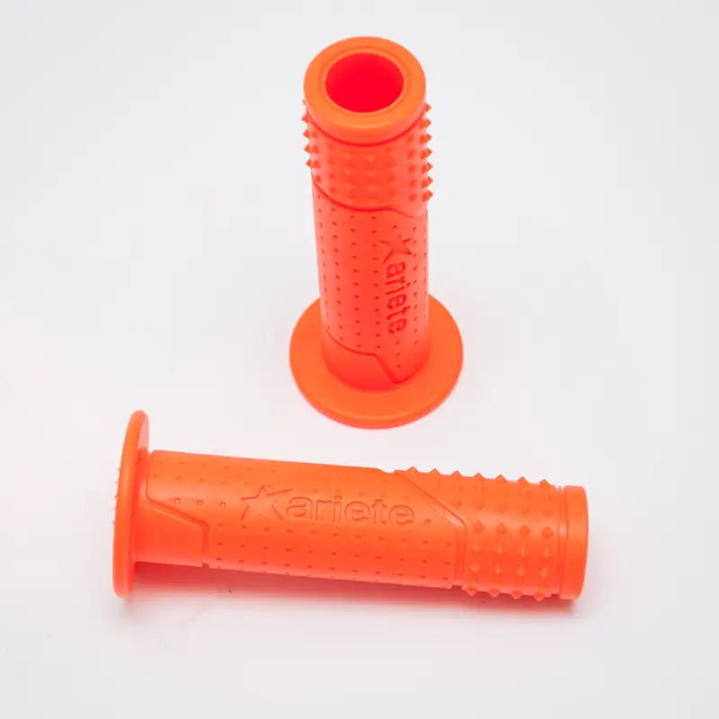 Pouze Dnes ARIETE gripy ROAD EVO (120 mm) s otvorem barva oranžová