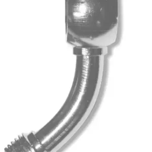 Levný FREN TUBO koncovka brzdové hadice homologovaná průměr 10mm 45° chromovaná
