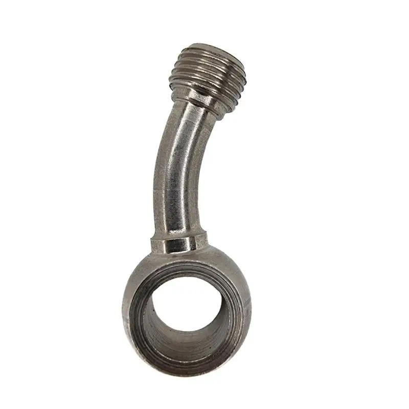 FREN TUBO koncovka brzdové hadice homologovaná průměr 10mm (30° boční) nerez Must-Have