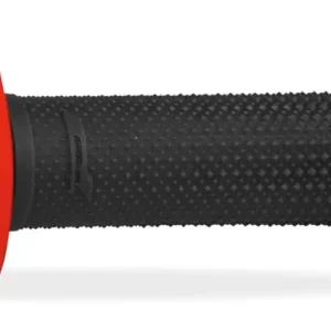 PROGRIP gripy PG708 OFF ROAD se zámkem SCS LOCK-ON + 7 adaptérů plynové rukojeti (22+25mm) barva černá červená dvousložkové délka 115mm (708-149) Vysoce Kvalitní