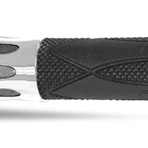 Levný PROGRIP gripy PG728 ROAD ALU (22+25mm, délka 122mm) barva stříbrná (jednosložkové) (728-120) (PG728S)