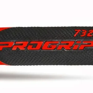 Cenový Hit PROGRIP gripy PG732 ROAD (22+25mm, délka 125mm) barva červená/černá (dvousložkové) (732-149) (PG732/6)
