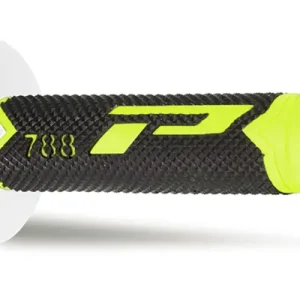 PROGRIP gripy PG788 OFF ROAD (22+25mm, délka 115mm) barva žlutá fluorescenční/černá/bílá (trojsložkové) (788-255) (PG788/25) Víkendová Akce