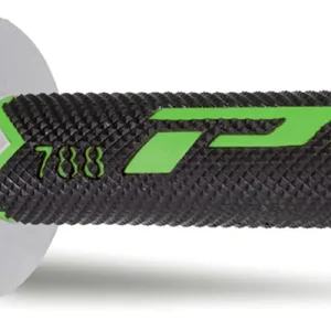 Výprodej PROGRIP gripy PG788 OFF ROAD (22+25mm, délka 115mm) barva zelená/šedá/černá (trojsložkové) (788-223) (PG788/9)